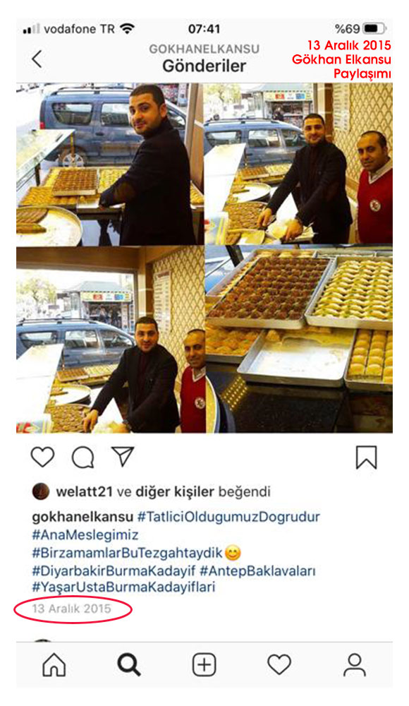 Instagram Paylaşımı / 2015