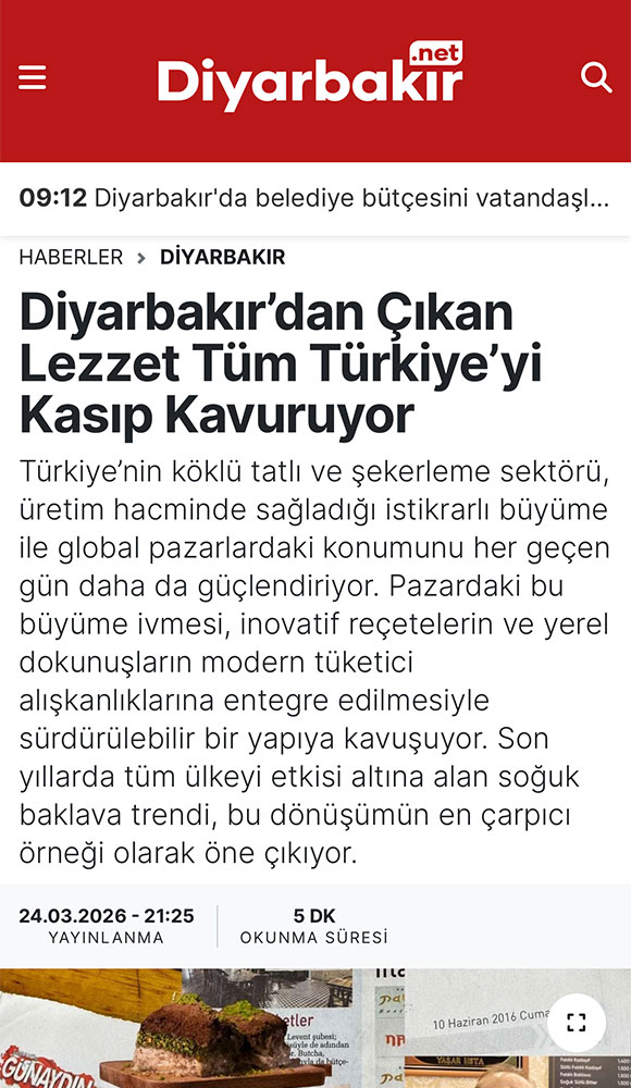 Türkiye’nin köklü tatlı ve şekerleme sektörü, üretim hacminde sağladığı istikrarlı büyüme ile global pazarlardaki konumunu her geçen gün daha da güçlendiriyor.